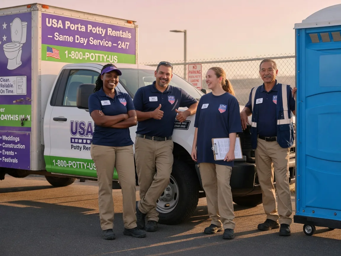 Porta Potty Rental company in Evansville, IN